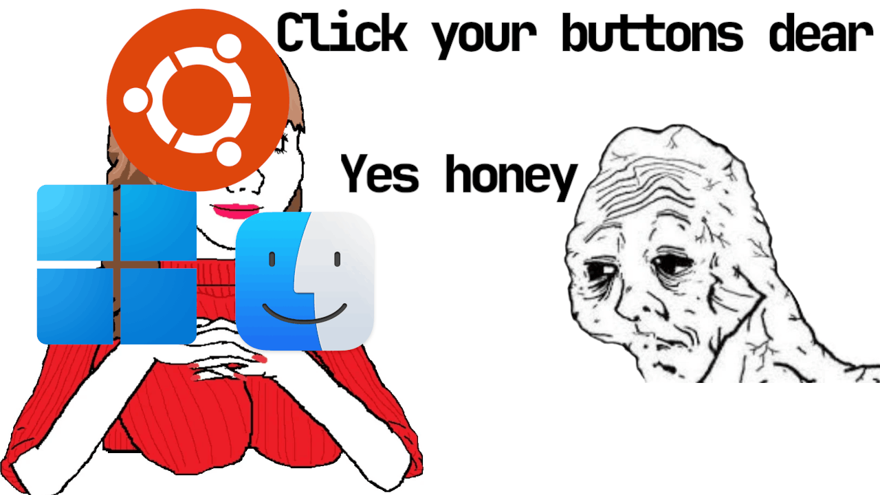 Make sure to click your buttons babe